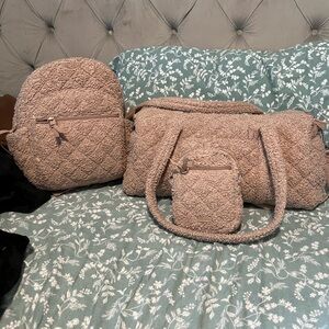 Vera Bradley set of 3 bags